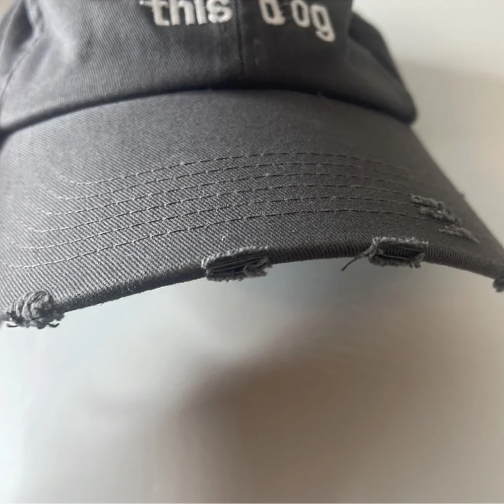 District Women’s Baseball Cap for Dog Lovers Gray